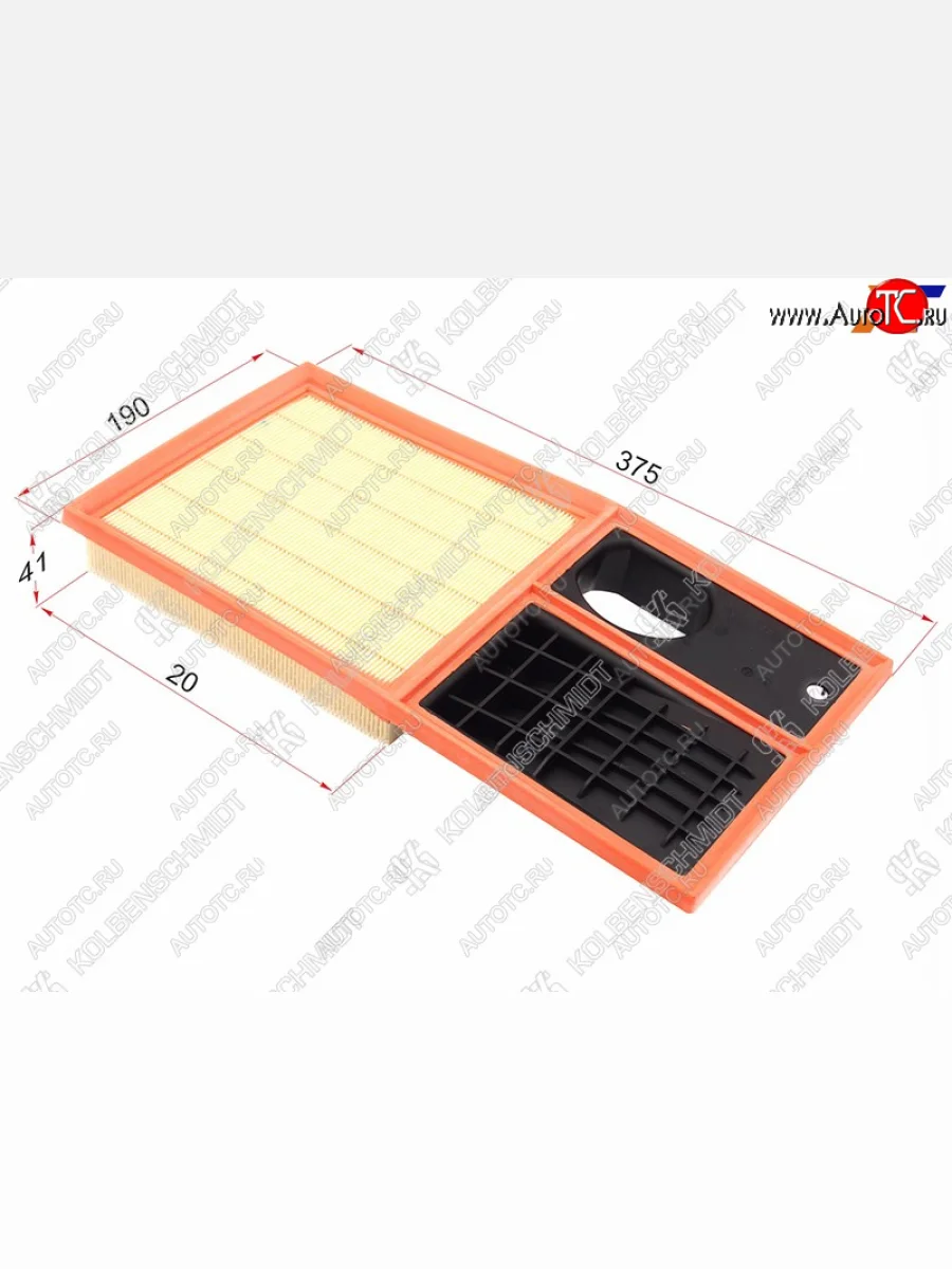 Фильтр воздушный KOLBENSCHMIDT  Seat Altea (2004-2013), Skoda Octavia (2004-2022), Volkswagen Polo (2009-2022)  в Воронеже Воронежской области