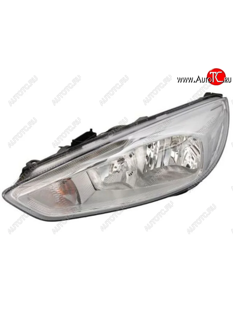 Левая фара (c электрокорректором) DEPO Ford Focus 3 седан рестайлинг (2014-2019)  в Керчи Республика Крым