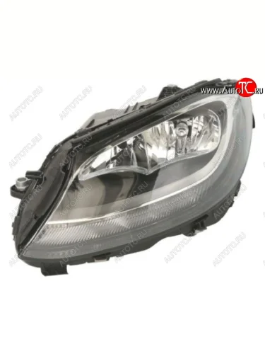 Левая фара (c электрокорректором) DEPO Mercedes-Benz C-Class W205 дорестайлинг седан (2015-2018)