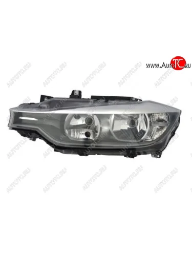 Левая фара (c электрокорректором) DEPO BMW 3 серия F30 седан дорестайлинг (2012-2015)