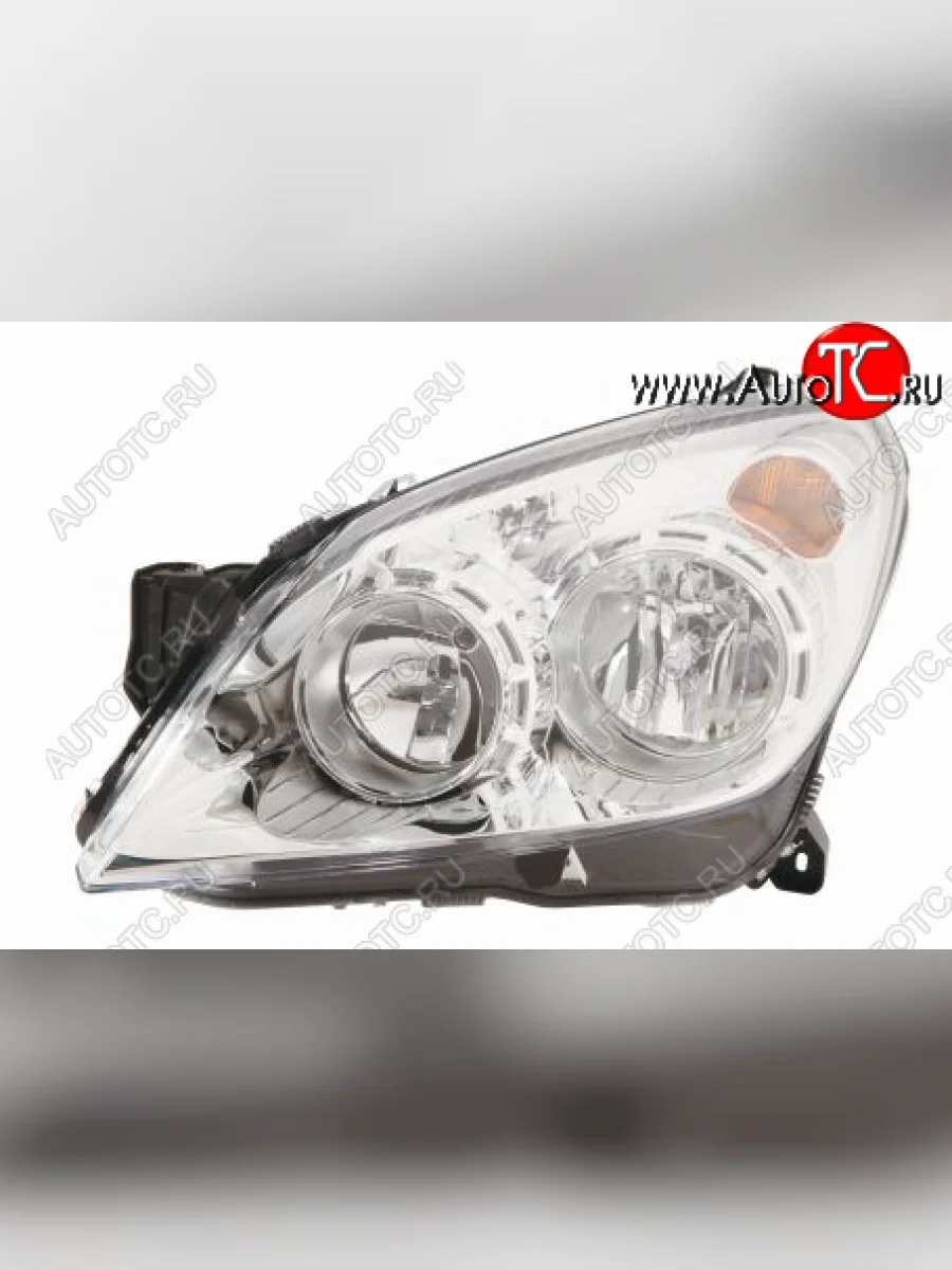 Левая фара (c электрокорректором) DEPO Opel Astra H седан дорестайлинг (2004-2007)  в Керчи Республика Крым