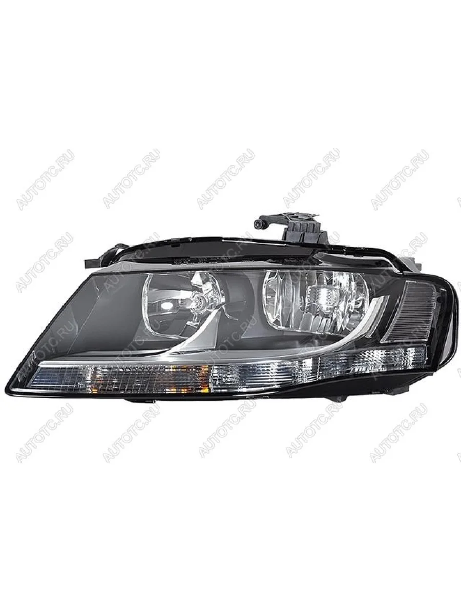 Левая фара (c электрокорректором) DEPO Audi A4 B8 дорестайлинг, седан (2007-2011)  с доставкой в г. Керчь