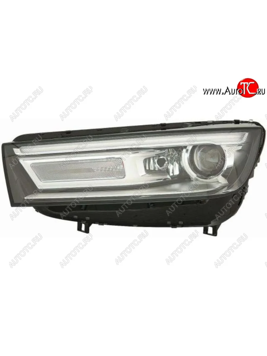 Левая фара (c электрокорректором) DEPO Audi Q5 FY дорестайлинг (2017-2020) (ксенон)  в Керчи Республика Крым