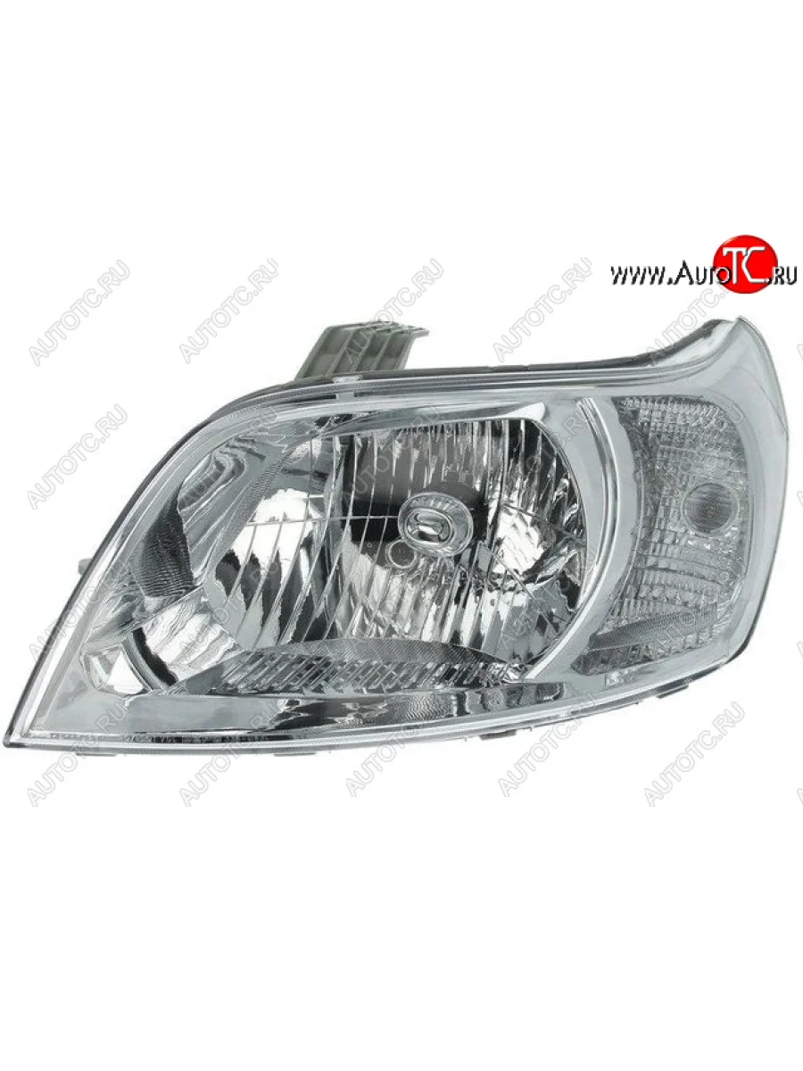 Левая фара (c электрокорректором) DEPO Chevrolet Aveo T250 седан рестайлинг (2006-2011)  в Керчи Республика Крым