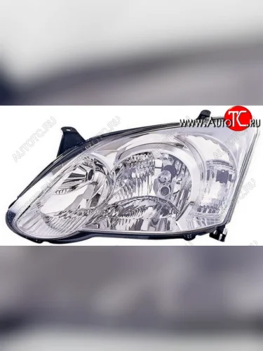 Левая фара (c электрокорректором) DEPO Toyota Corolla E120 хэтчбек рестайлинг (2004-2007)