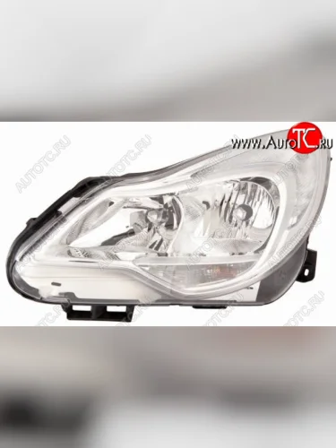 Левая фара (c электрокорректором) DEPO Opel Corsa D 2-ой рестайлинг, хэтчбэк 3 дв. (2011-2014)