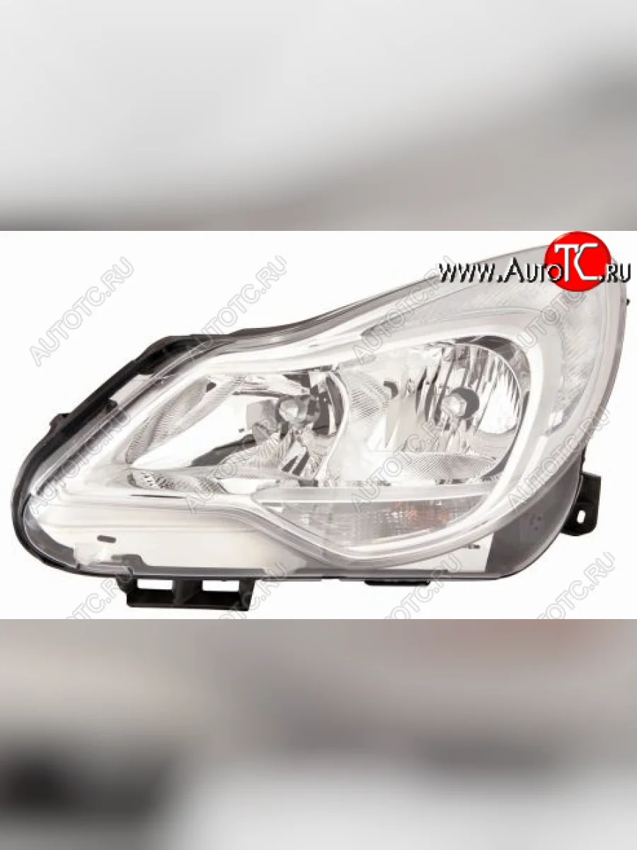 Левая фара (c электрокорректором) DEPO Opel Corsa D 2-ой рестайлинг, хэтчбэк 3 дв. (2011-2014)  в Перми Пермском крае