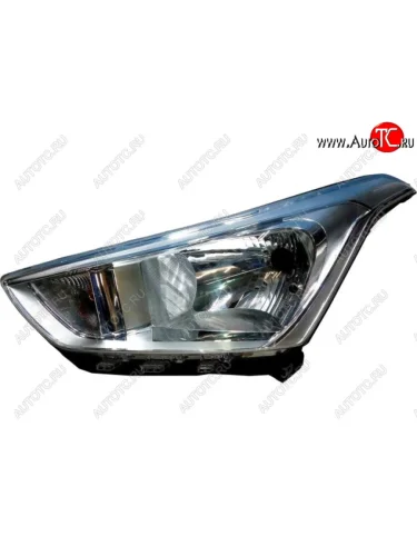 Левая фара (c электрокорректором) BODYPARTS Hyundai Creta GS дорестайлинг (2015-2019)