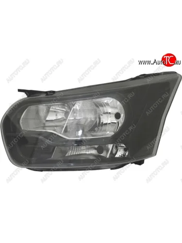Левая фара (c электрокорректором) DEPO Ford Transit цельнометаллический фургон (2014-2022)