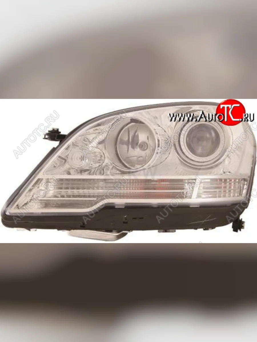 Левая фара (c электрокорректором) DEPO Mercedes-Benz ML class W164 рестайлинг (2008-2011) (ксенон)  в Перми Пермском крае