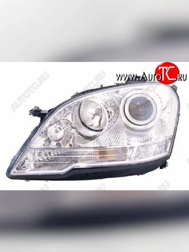 Левая фара (c электрокорректором) DEPO (линзован) Mercedes-Benz ML class W164 рестайлинг (2008-2011)