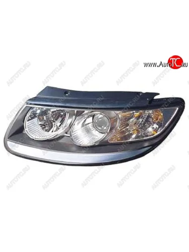 Левая фара (c электрокорректором) BODYPARTS Hyundai Santa Fe CM дорестайлинг (2006-2009)