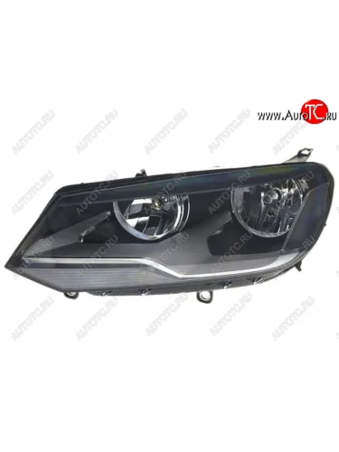 Левая фара (c электрокорректором) DEPO Volkswagen Touareg 2 NF дорестайлинг (2010-2014)