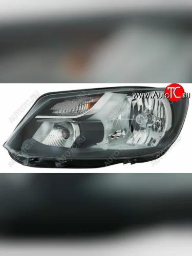 Левая фара (c электрокорректором) DEPO Volkswagen Caddy 2K рестайлинг (2010-2015)