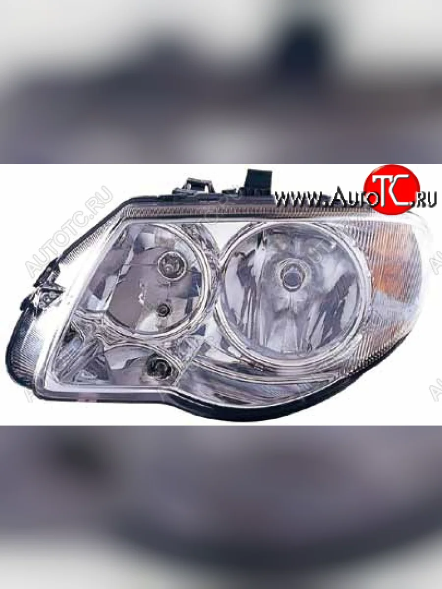 Левая фара (c электрокорректором) DEPO Dodge Caravan минивэн (2000-2007)  в Керчи Республика Крым