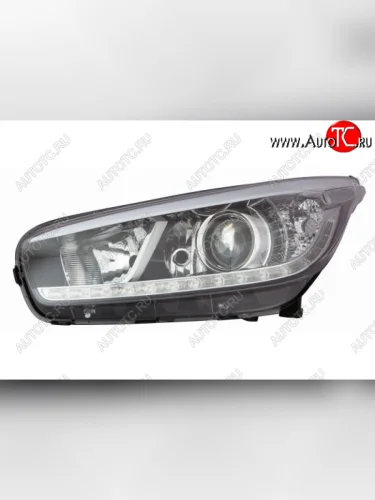 Левая фара (c электрокорректором) DEPO KIA Ceed 2 JD дорестайлинг, хэтчбэк (2012-2015)