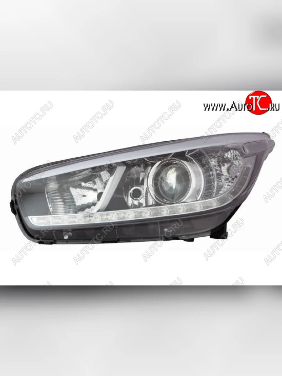 Левая фара (c электрокорректором) DEPO KIA Ceed 2 JD дорестайлинг, хэтчбэк (2012-2015)  в Самаре Самарской области