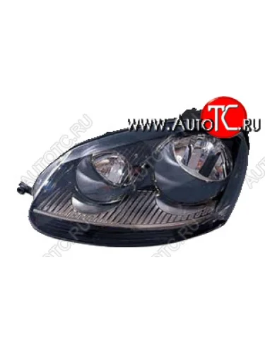 Левая фара (c электрокорректором) DEPO Volkswagen Golf 5 Mk5 хэтчбэк 5 дв. (2003-2009)