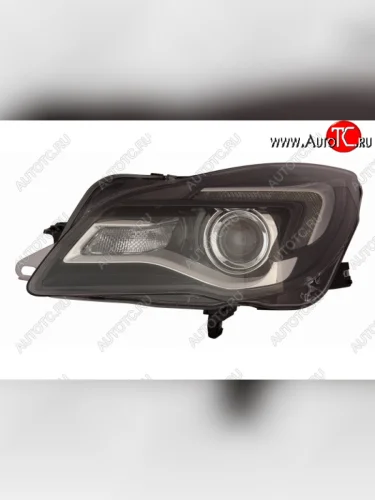 Левая фара (c электрокорректором) DEPO (диодная) Opel Insignia A рестайлинг седан (2013-2017)