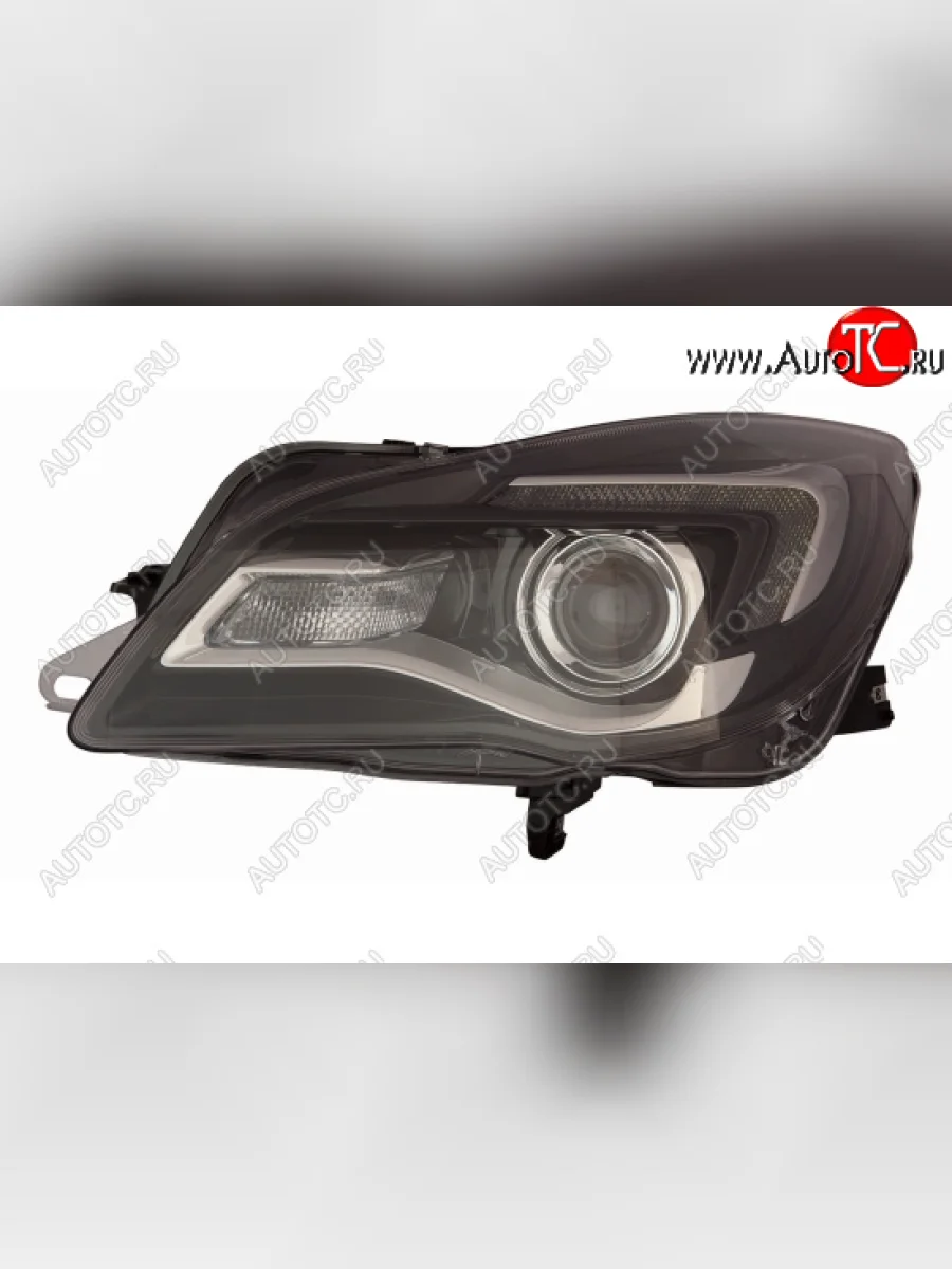 Левая фара (c электрокорректором) DEPO Opel Insignia A рестайлинг седан (2013-2017) (диодная)  в Перми Пермском крае