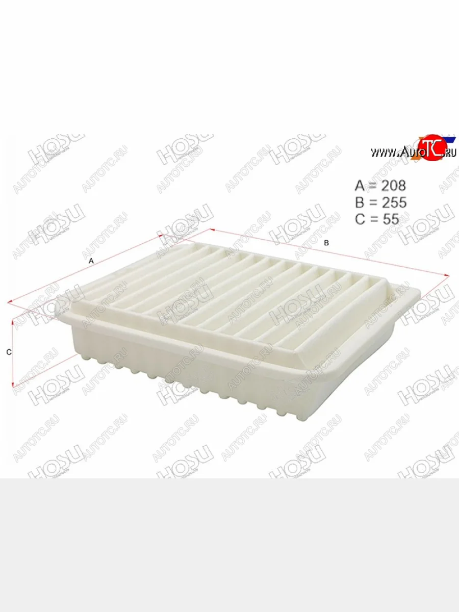 Фильтр воздушный HOSU  Mitsubishi  ASX, Galant Fortis ( CX,  CY), Grandis, Lancer ( 9 CS,  10 CY), Outlander ( CW0W,  GF)  в Керчи Республика Крым