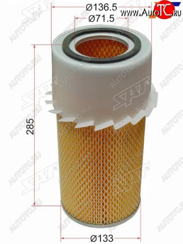 Фильтр воздушный SAT Mitsubishi Delica - Pajero  1 L040