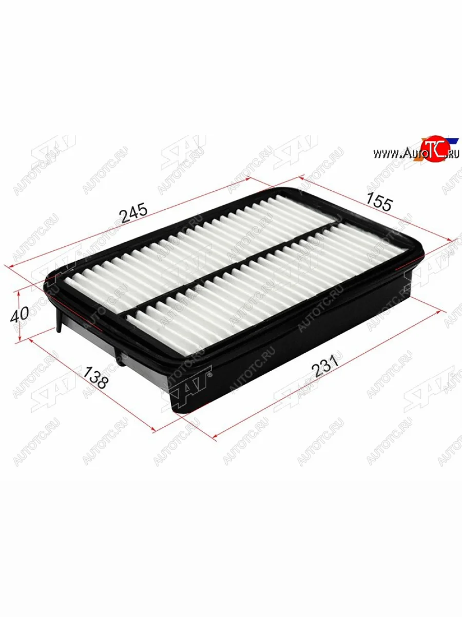 Фильтр воздушный SAT  Toyota  Caldina ( T190,  T210), Carina E  T190  в Воронеже Воронежской области