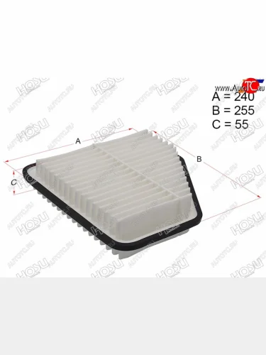 Фильтр воздушный HOSU Toyota Camry  XV40 - RAV4  XA30