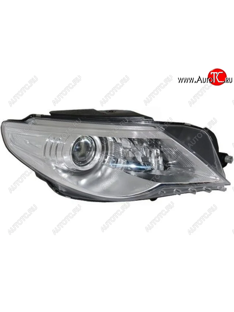 Правая фара (c электрокорректором) DEPO Volkswagen Passat CC дорестайлинг (2008-2012) (ксенон)  в Самаре Самарской области