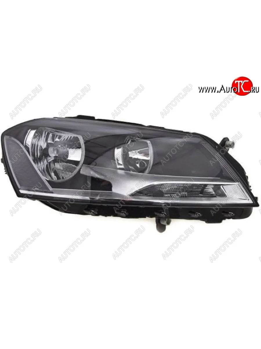 Правая фара (c электрокорректором) DEPO Volkswagen Passat B7 седан (2010-2015)  в Воронеже Воронежской области