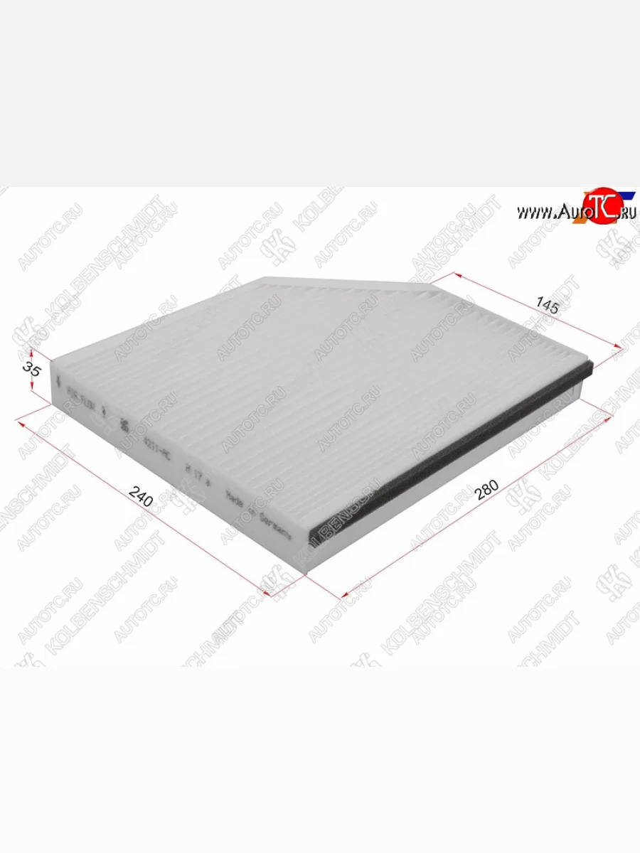 Фильтр салона KOLBENSCHMIDT  Audi  A4 ( B8,  B9), A5 ( 8T,  F5), Q5 ( 8R,  FY)  в Керчи Республика Крым