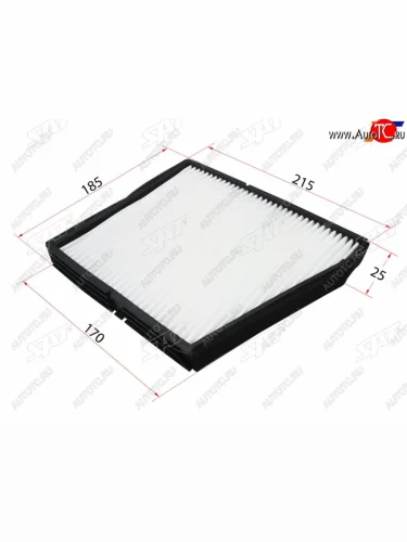 Фильтр салона SAT Chevrolet Lanos  T100 (2002-2017), Daewoo Nubira ( J100,  J150,  J200) (1997-2008)