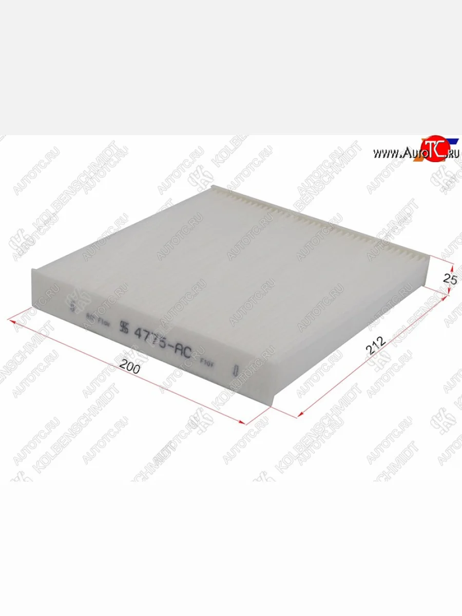 Фильтр салона KOLBENSCHMIDT  Ford Transit (2006-2025), Mitsubishi Lancer (2007-2017), Mitsubishi Outlander (2003-2012)  в Керчи Республика Крым