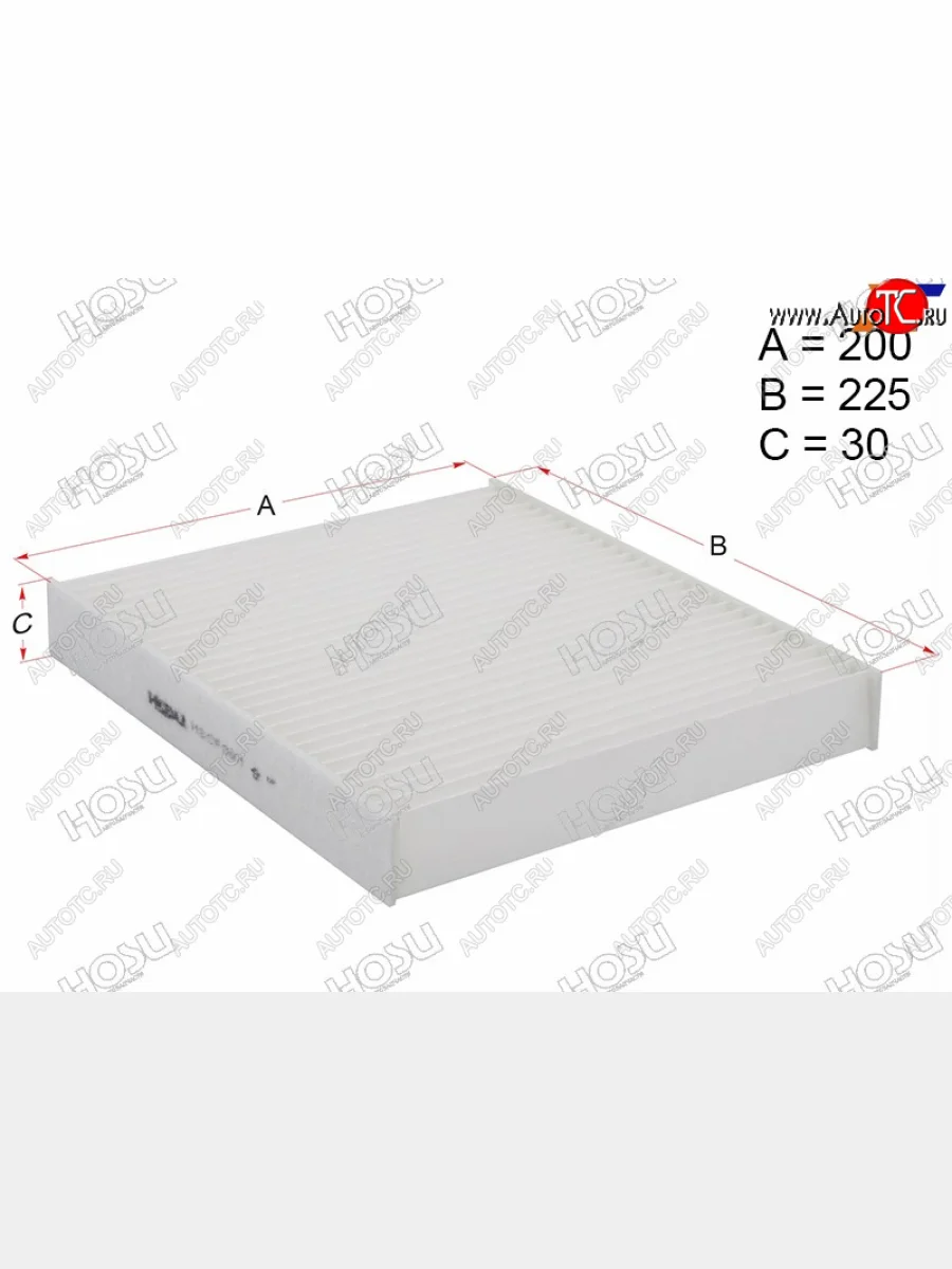 Фильтр салона HOSU  Honda CR-V (1995-2001) RD1,RD2,RD3  в Керчи Республика Крым