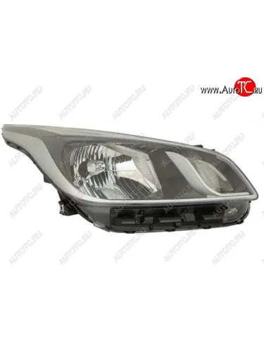 Правая фара (c электрокорректором) BODYPARTS KIA Rio 4 FB дорестайлинг седан (2016-2020)