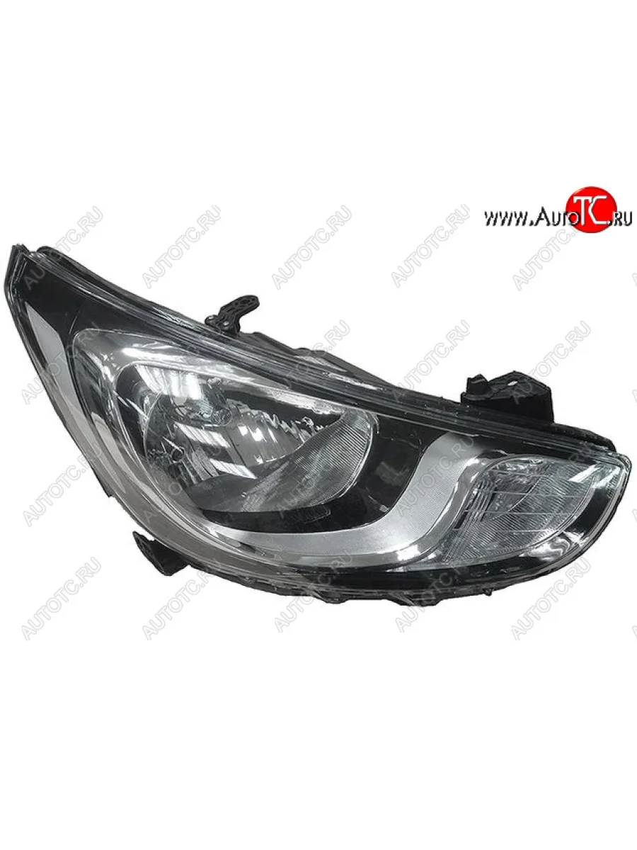 Правая фара (c электрокорректором) BODYPARTS Hyundai Solaris RBr седан дорестайлинг (2010-2014)  в Керчи Республика Крым