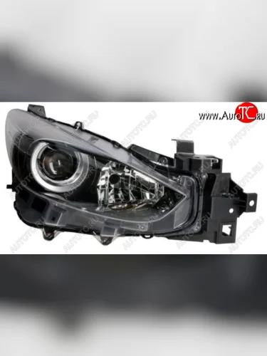 Правая фара (c электрокорректором) DEPO Mazda 3/Axela BM рестайлинг седан (2016-2019)