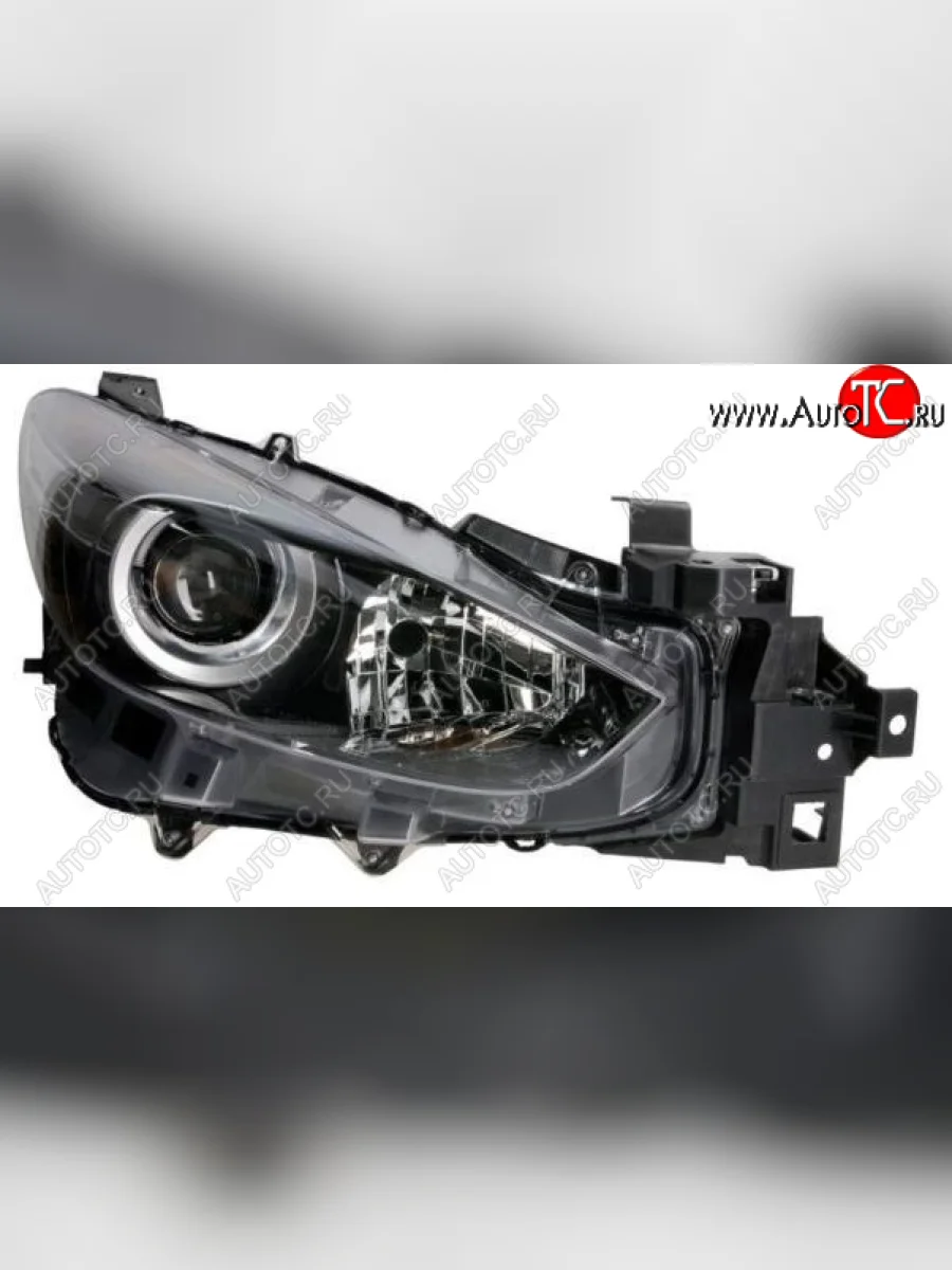 Правая фара (c электрокорректором) DEPO Mazda 3/Axela BM рестайлинг седан (2016-2019)  в Самаре Самарской области