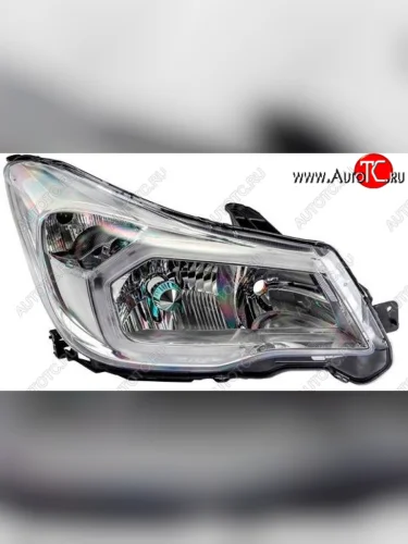Правая фара (c электрокорректором, ксенон) DEPO Subaru Forester SJ дорестайлинг (2012-2016)
