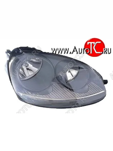 Правая фара (c электрокорректором) DEPO Volkswagen Golf 5 Mk5 хэтчбэк 5 дв. (2003-2009)