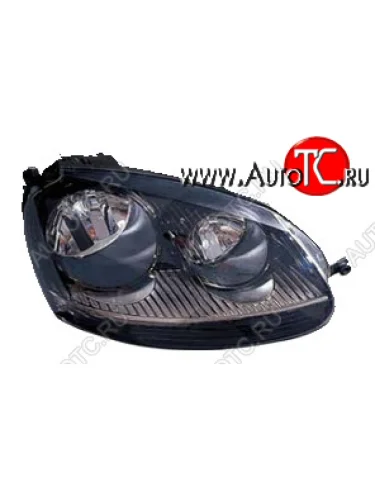 Правая фара (c электрокорректором) DEPO Volkswagen Golf 5 Mk5 хэтчбэк 5 дв. (2003-2009)