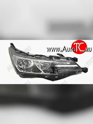 Правая фара (c электрокорректором, диодная) DEPO Toyota Corolla E180 рестайлинг (2016-2019)