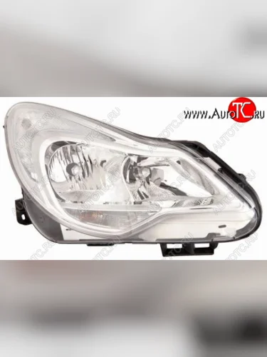 Правая фара (c электрокорректором) DEPO Opel Corsa D  2-ой рестайлинг, хэтчбэк 5 дв. (2011-2014)