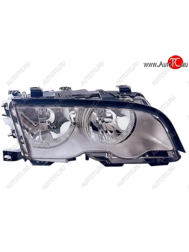 Правая фара (c электрокорректором) DEPO BMW 3 серия E46 седан дорестайлинг (1998-2001)