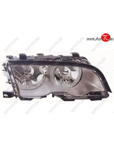 Правая фара (c электрокорректором) DEPO BMW 3 серия E46 седан дорестайлинг (1998-2001)