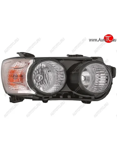 Правая фара (c электрокорректором) BODYPARTS Chevrolet Aveo T250 седан рестайлинг (2006-2011)