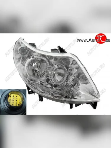 Правая фара (c электрокорректором) DEPO Peugeot Boxer 250 (2006-2014)