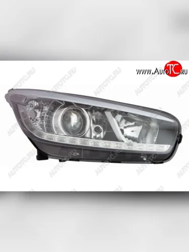 Правая фара (c электрокорректором, диодная) DEPO KIA Ceed 2 JD дорестайлинг, хэтчбэк (2012-2015)