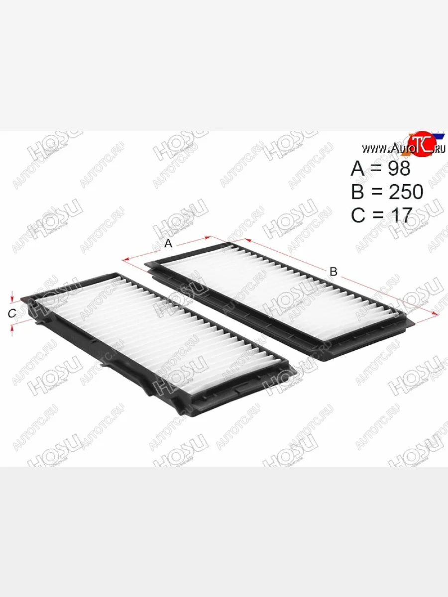 Фильтр салона HOSU  Mazda 3/Axela (2009-2013) BL  в Керчи Республика Крым