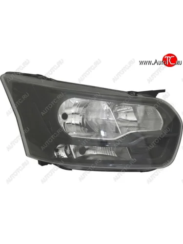 Правая фара (c электрокорректором) DEPO Ford Transit цельнометаллический фургон (2014-2022)